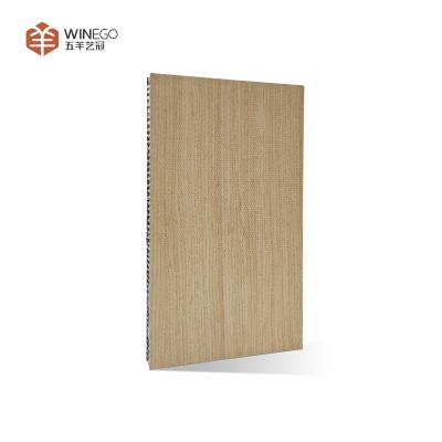 China Micro-Perforated Acoustic Panel With Aluminum Core And Wood Veneer / Laminate Finish for sale