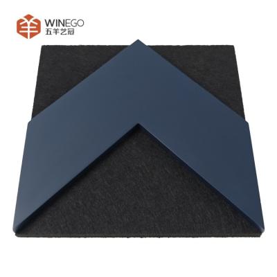 China Künstlerische Formen PET 3D-Akustikwandplatte mit Malerei Modernes Design zu verkaufen
