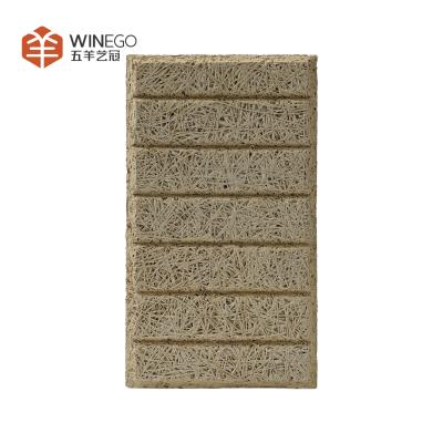 China High Performance Wood Wool Acoustic Panels  Lightweight and Durable for Wall for sale