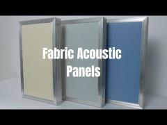 Flat Laminate Sound Deadening Wall Panels MDF Custom Size For Office Hotel