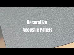 Textured Fabric Decorative Acoustic Panels Various Colors Available