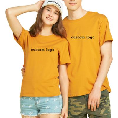 China Custom Anti-Wrinkle T-shirt Printing Blank T-Shirt With Logo For Men Your Own Brand Heat Transfer Customize Tees With Custom Design Shirts 'label for sale