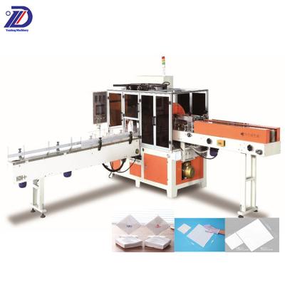 China Full Automatic Hotels Square Shape Napkin Packing Machine PP Film Material Wrapping With Count Function Select-able for sale