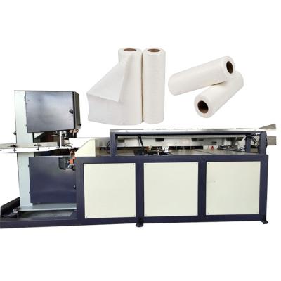 China Food Easy Operation High Speed ​​Disposable Nonwoven Kitchen Paper Tissue Cutting Slitting Machine for sale