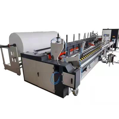 China Hotels Youdeng Kitchen Towel Rewinding And Cutting With Packing Machine Towel Production Line for sale