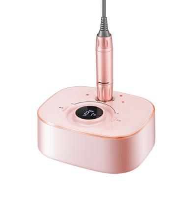 China 2022 Newest Nail Art Beauty 2022 Newest Nail Art Beauty 35000RPM Manicure Polisher Manicure Drill Set Rechargeable Desktop Electric Cordless Nail Drill Machine for sale