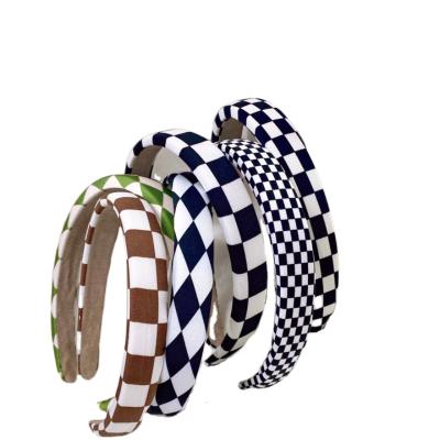 China Korean Fabric Fashion Luxury Screened Headband Accessories For Women for sale