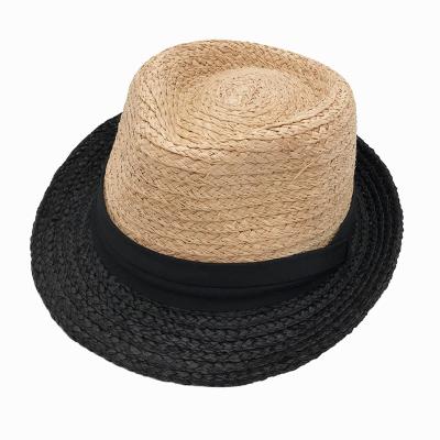 China High Quality Madagascar Raffia Braid Straw Sun Beach Custom Made Panama Hat for sale