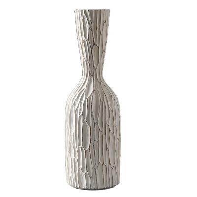 China Nordic minimalist European style resin vase home and garden decoration living room floor vases for sale