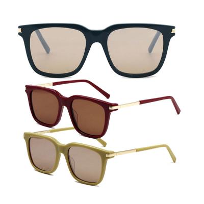 China Fashion VIFF HA20044 High Quality Sunglasses Men Uv400 Protect Oversized Big Square Acetate Women Sunglasses for sale