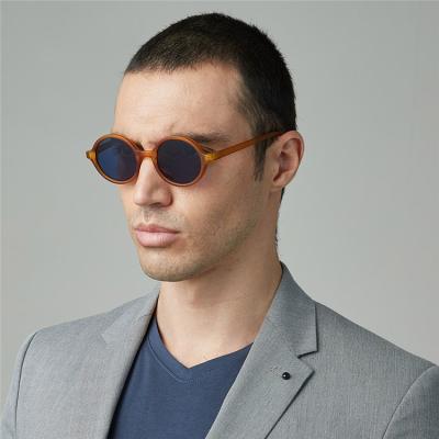 China VIFF HP20016 round round plastic frame 2021 popular fashionable sunglasses for men for sale