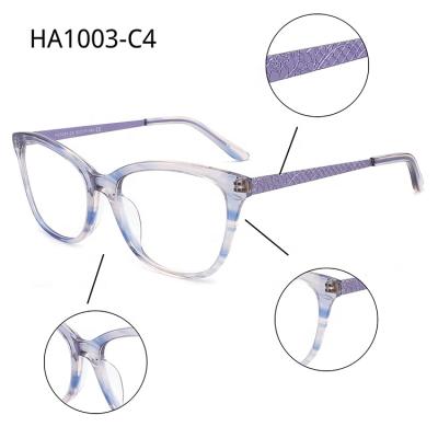 China For Reading Glasses Wholesale Glass Eyeglasses Frames Metal Optical Glasses Unisex Eye Glasses for sale