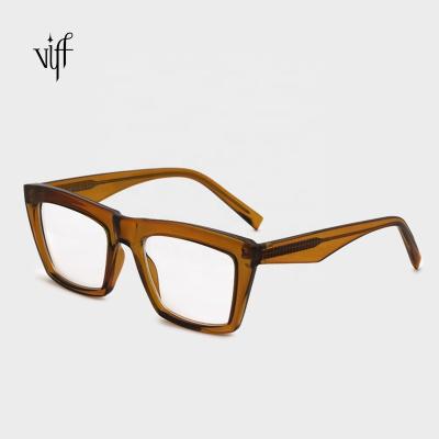 China For Travel VIFF Fashion Sunglasses HC17025 CP Eye Glass Rectangle Frame Manufacturers In China Optical Glasses Frames for sale