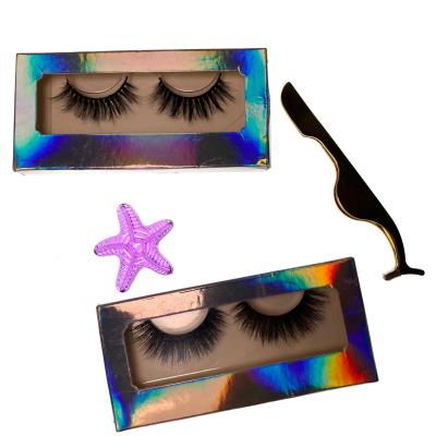 China Thick Mink Lashese With Case Eyelash Boxes Custom Logo Packaging Premium Mink Lashes for sale