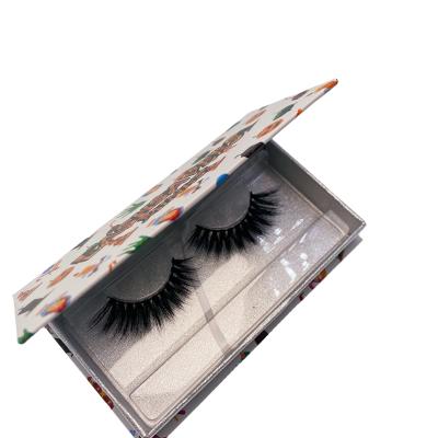 China Natural Luxury Long Fluffy Eye Lashes Free Shipping Korean Silk Faux Mink Strip Lashes 4d 3D False Eyelashes for sale