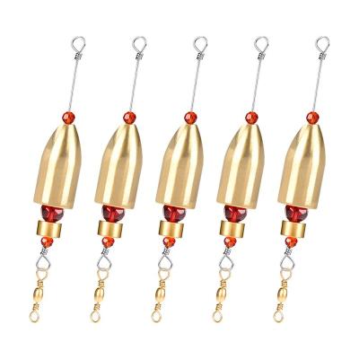 China Brass Booms Fishing CRR Carolina Ready Rig 5 Brass Fishing Sinker Sets/Bags for sale