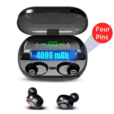 China TWS (True Wireless Stereo) 2022 V11 Tws Earphone Earbuds Top Selling Sound Quality Touch Control Waterproof High Fidelity Wireless Earphone With 4000 Mah Power Bank for sale