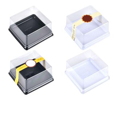 China Custom Disposable Luxury Recycable Food Blister Packing Mooncake Plastic Packaging Tray for sale