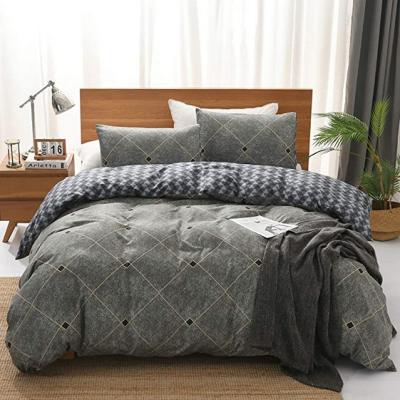 China Custom Printed Anti-bacteria 3 Bedding Pieces Duvet Cover Set High Quality for sale