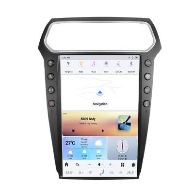 China Built-In Speaker 14.4 inch Android 13 Screen Car GPS Navigation Car Radio Player for Ford Explorer Sync1 2013-2018 with carplay for sale