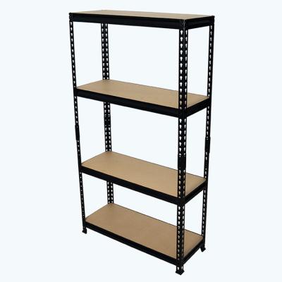 China Corrosion Protection Warehouse Storage Rack Garage Rack Medium Light Duty Metal Shelving Racks for sale