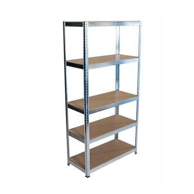 China Corrosion Protection Metal Garage Warehouse Boltless Adjustable Industrial Steel Rack Shelving for sale