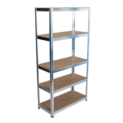 China Corrosion Protection 5 Level Heavy Duty Adjustable Steel Storage Garage Shelving Rack for sale