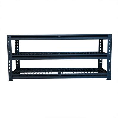 China Light Duty Racking System Metal Corrosion Protection Warehouse Storage Rack Light Duty Shelf for sale