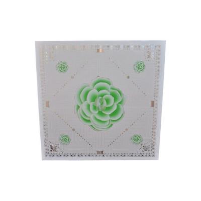 China Artistic Ceilings Chinese Factory Manufacturers Interior Low Price PVC Hot Stamping Ceiling Panel for sale