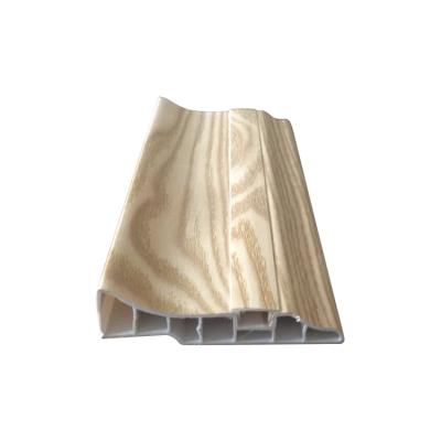 China Coastal Rustic Customizable EUROPEAN Corner Profile Customizable Office Building PVC Profile Plastic Extrusion for sale