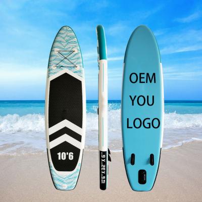 China Unisex inflatable surfboard factory OEM logo and size for sale