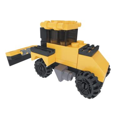 China Two In ONE Best Sales Beginner Motion Training Motor Vehicle ECO Plastic Pocket Brick Toy For Kid for sale