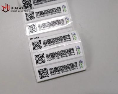 China HUAWU customized customized printing label stickers CPE GEN2 ISO18000-6C UHF passive rfid tag for sale