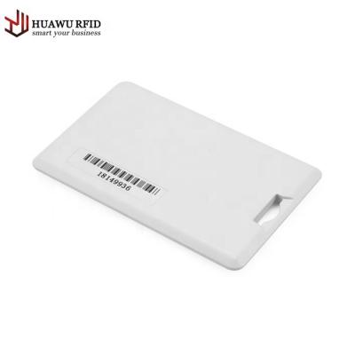 China Waterproof / waterproof HUAWU 200M active 2.4ghz rfid card with 2.45GHZ battery long range rfid tag for parking for sale