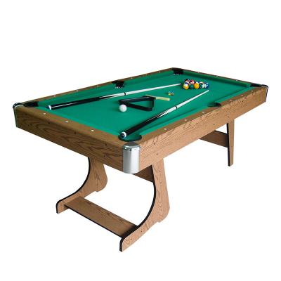 China / 6ft Billiard Table Folding Pool Game Table Game Play Snooker Table for sale