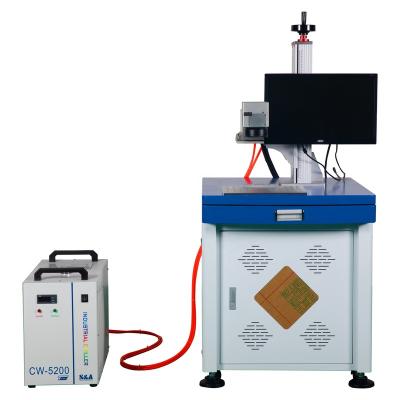 China UV Laser Water Chiller 3W 5W Laser Marking Machine For Glass Laser Engraving Machine for sale