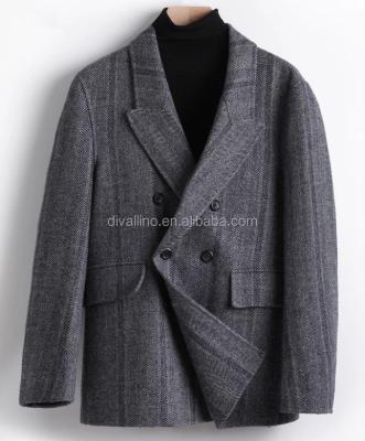 China 2019 breathable winter wool classic simple pea coat factory direct with lowest factory wholesale price for sale