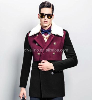 China 2019 newest style men's wool coat anti-shrink direct manufacturer with lowest wholesale prices for sale