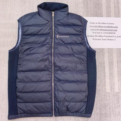 China 2022 Breathable HOT SALES! ! Factory of unisex winter down vest down vest down vest with lowest wholesale price for sale