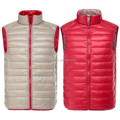 China 2021 anti-shrink factory one-stop winter plus size reversible vest with factory wholesale price for sale