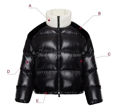 China Factory 2021 breathable winter stripper jacket women with lowest wholesale price for sale