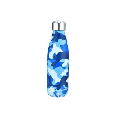 China Hot Selling Business Unique Design Cola Shaped Water Bottle 500ml Vacuum Stainless Steel Cola Bottle for sale