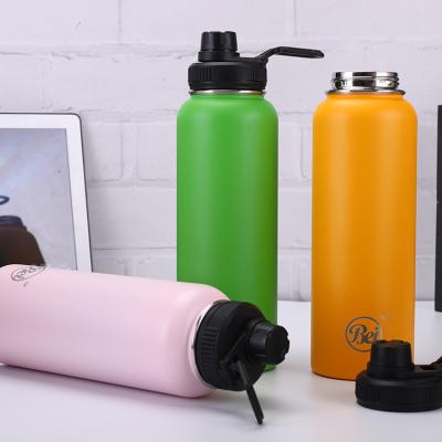 China 2021 PORTABLE Vacuum Flask Stainless Steel Vacuum Insulated Wide Mouth Bottle Vacuum Flask Wide Mouth Stainless Steel Bottle for sale