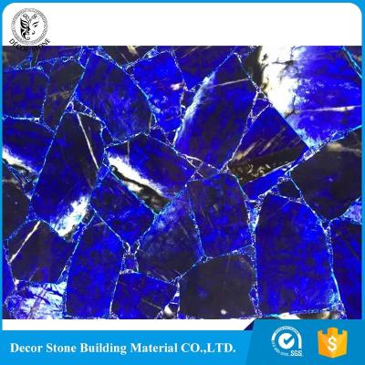 China Decoration Material Wholesale Blue Labrador Agate Slabs With Good Price for sale