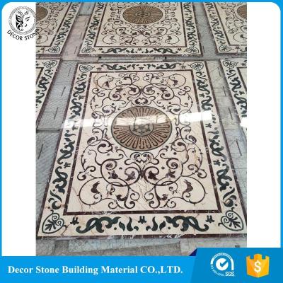 China professional floor waterjet medallions decoration material with best quality for sale