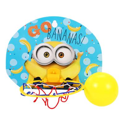 China Cute PP Minions Cartoon Basketball Board For Children To Play for sale