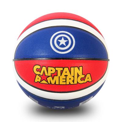 China PU Wonder Basketball 7# Classic Red White Blue Sports Basketball Fashion Durable Style For Indoor And Outdoor Sports for sale