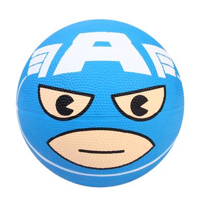 China Outdoor Basketball Court Wonder Children Basketball To Train OEM Ball Logo Surface Packing Rubber Pcs Blue Color Weight Material for sale