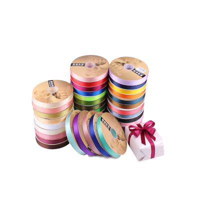 China 25mm Quality 100% Polyester Ribbon Gift Wrapping Toy Polyester Wrapping Wedding Decoration Holiday Celebration Ornament for sale