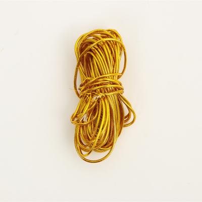 China Nylon Twine Gold Nylon Gift Favors Candy Box Packing Rope for sale